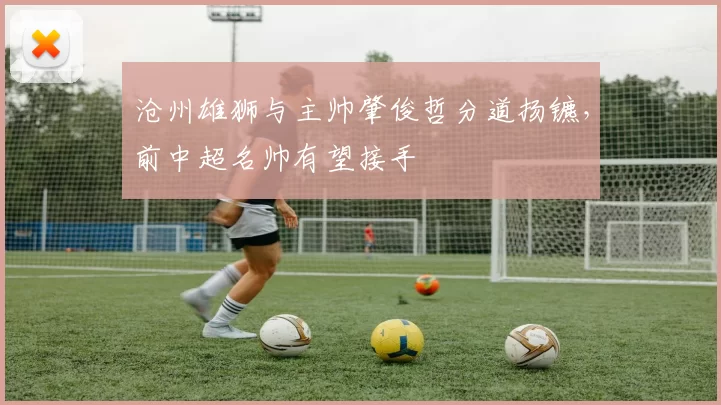 沧州雄狮与主帅肇俊哲分道扬镳，前中超名帅有望接手