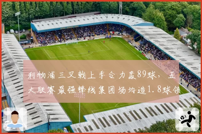 利物浦三叉戟上季合力轰89球，五大联赛最强锋线集团场均造1.8球领跑欧洲